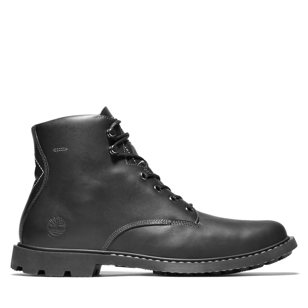 Bocanci 6-Inch Timberland Barbati Negrii - Belanger Ek+ Waterproof - Romania - GETDLI352